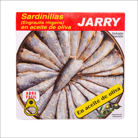 Sardinillas en Aceite de Oliva Jarry